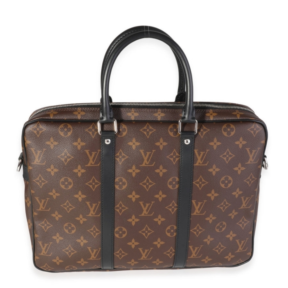 Louis Vuitton Macassar Canvas Porte-Documents Voyage